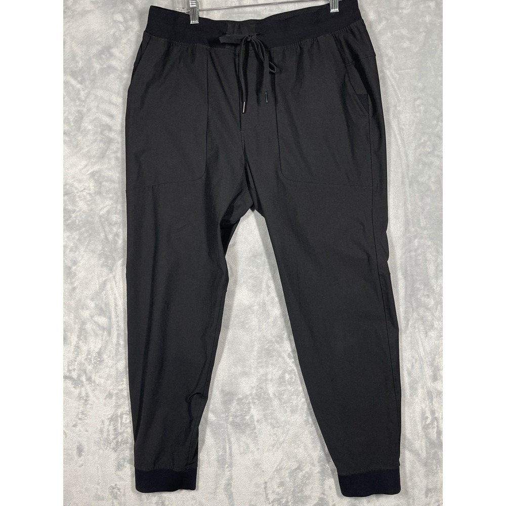 Lululemon ABC Jogger Black Tapered Technical Pants LM5A85S Mens XL